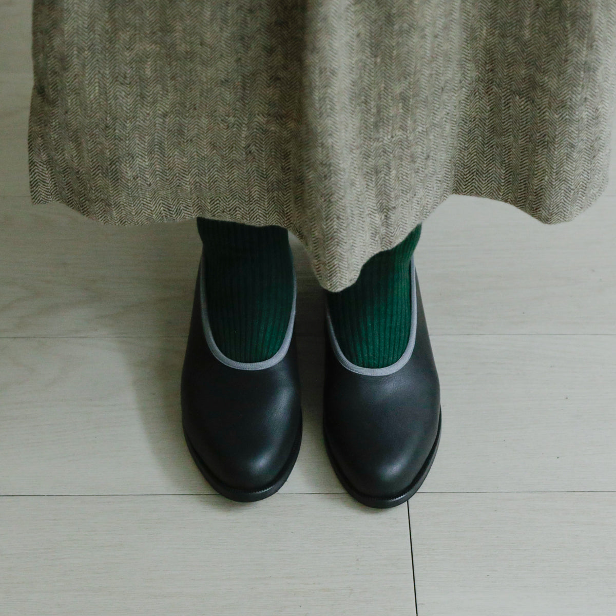 AUTTAA／【受注商品】 Plain pumps Ⅱ