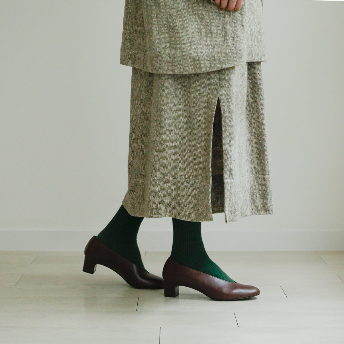AUTTAA／【受注商品】 Soft low cut pumps