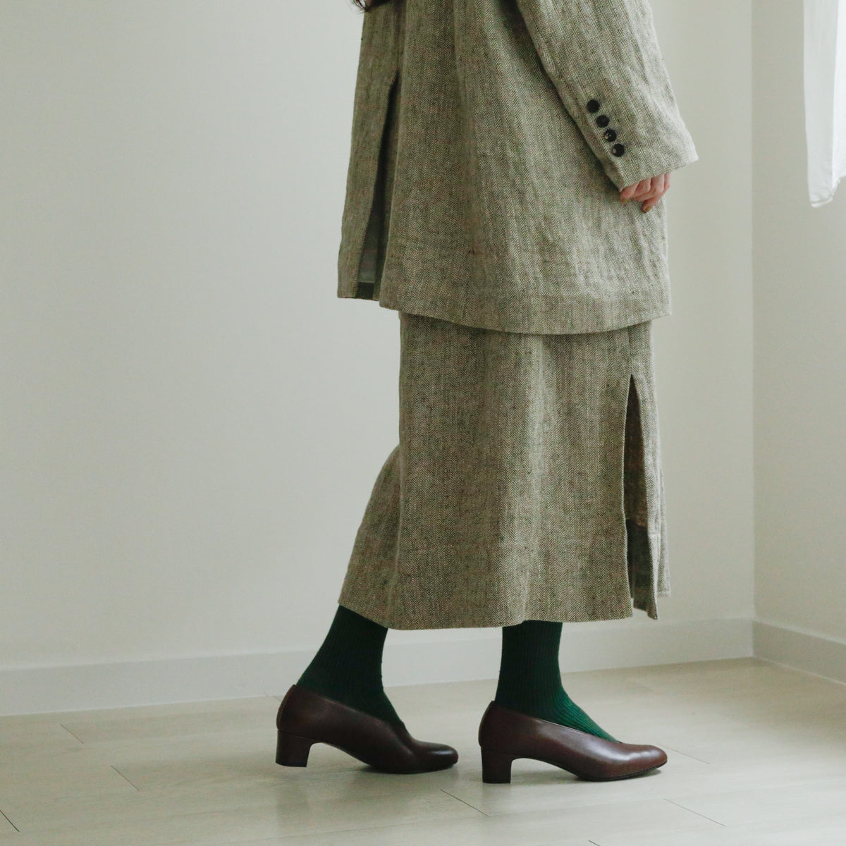 AUTTAA／【受注商品】 Soft low cut pumps