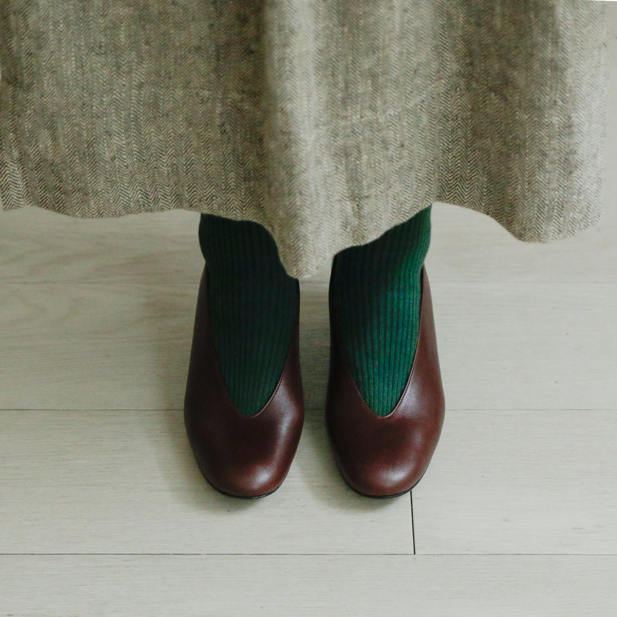 AUTTAA／【受注商品】 Soft low cut pumps