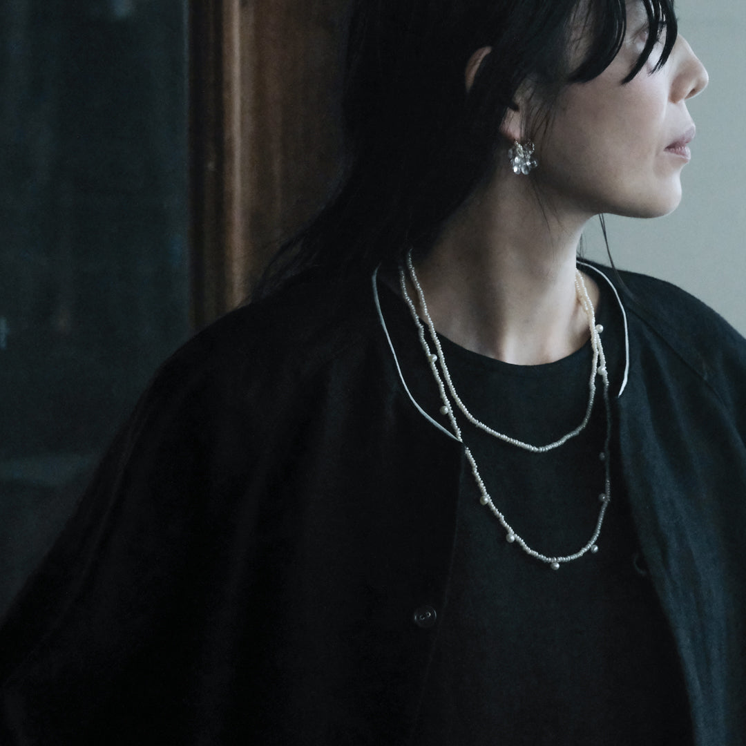 【受注商品】［shuo'］Mix Pearl Necklace　