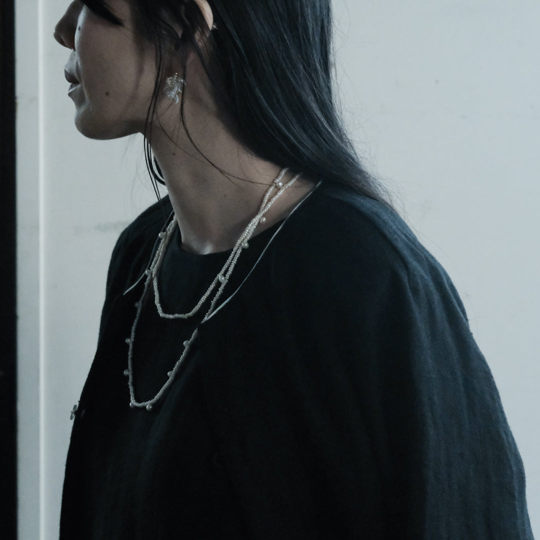 【受注商品】［shuo'］Mix Pearl Necklace　