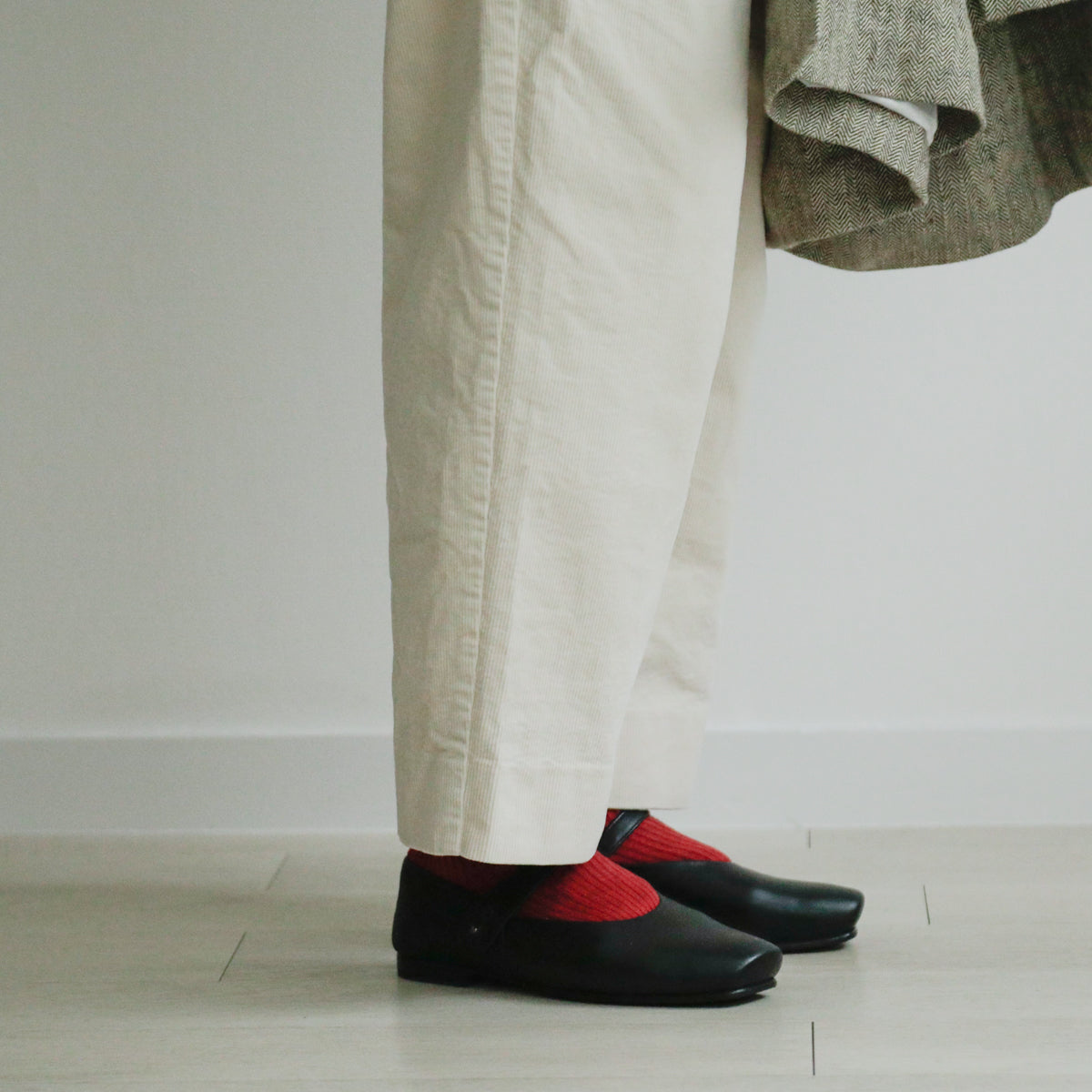 AUTTAA／【受注商品】 Ankle strap pumps