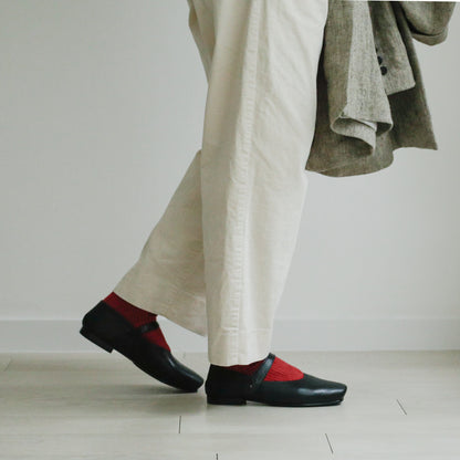 AUTTAA／【受注商品】 Ankle strap pumps