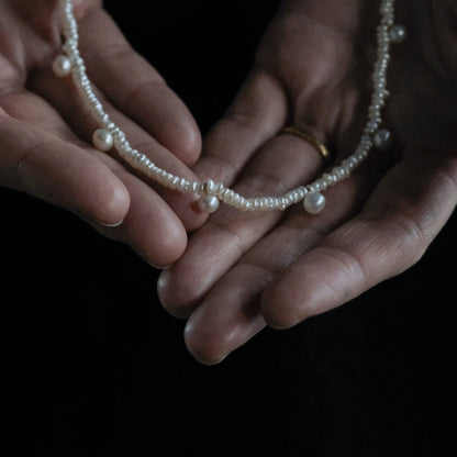 【受注商品】［shuo'］Mix Pearl Necklace　