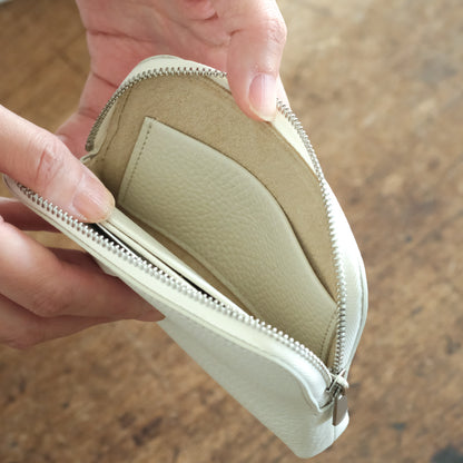 【受注商品】［STUDIO LA CAUSE］内縫いラウンドファスナー財布（M）WA075M EM