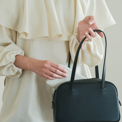 【受注商品】［STUDIO LA CAUSE］ロングハンドルボストンBG122 S（LH）EM