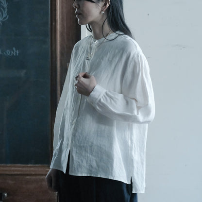 後で掲載［shuo'］Black Pearl Rutile Quartz Necklace