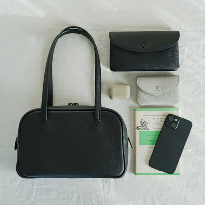 【受注商品】［STUDIO LA CAUSE］ロングハンドルボストンBG122 S（LH）EM