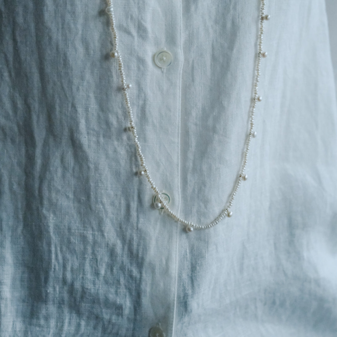 【受注商品】［shuo'］Mix Pearl Necklace　