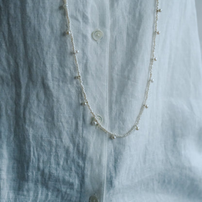 【受注商品】［shuo'］Mix Pearl Necklace　