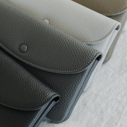 【受注商品】［STUDIO LA CAUSE］内縫いフラップ財布（ L）WA078L EM