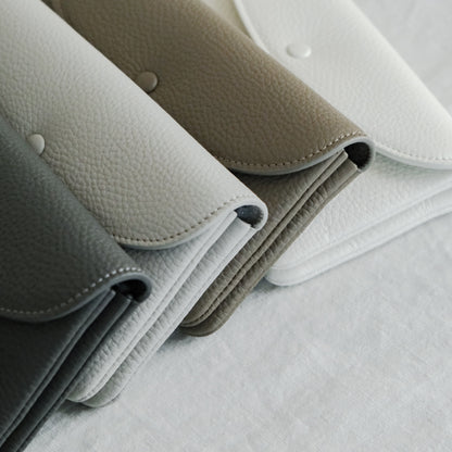 【受注商品】［STUDIO LA CAUSE］内縫いフラップ財布（ L）WA078L EM