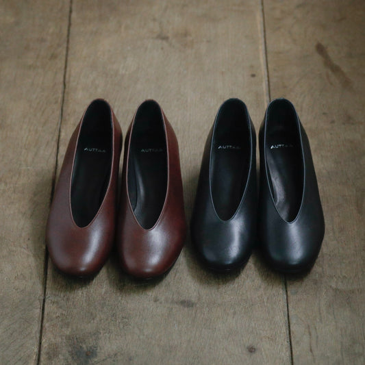 AUTTAA／【受注商品】 Soft low cut pumps