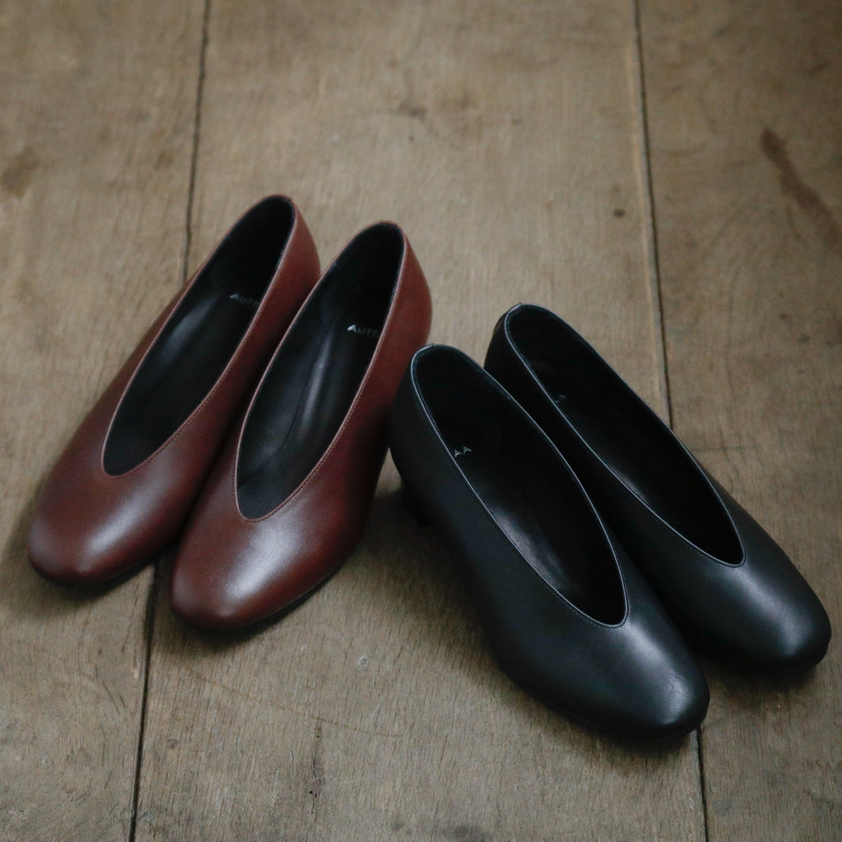 AUTTAA／【受注商品】 Soft low cut pumps
