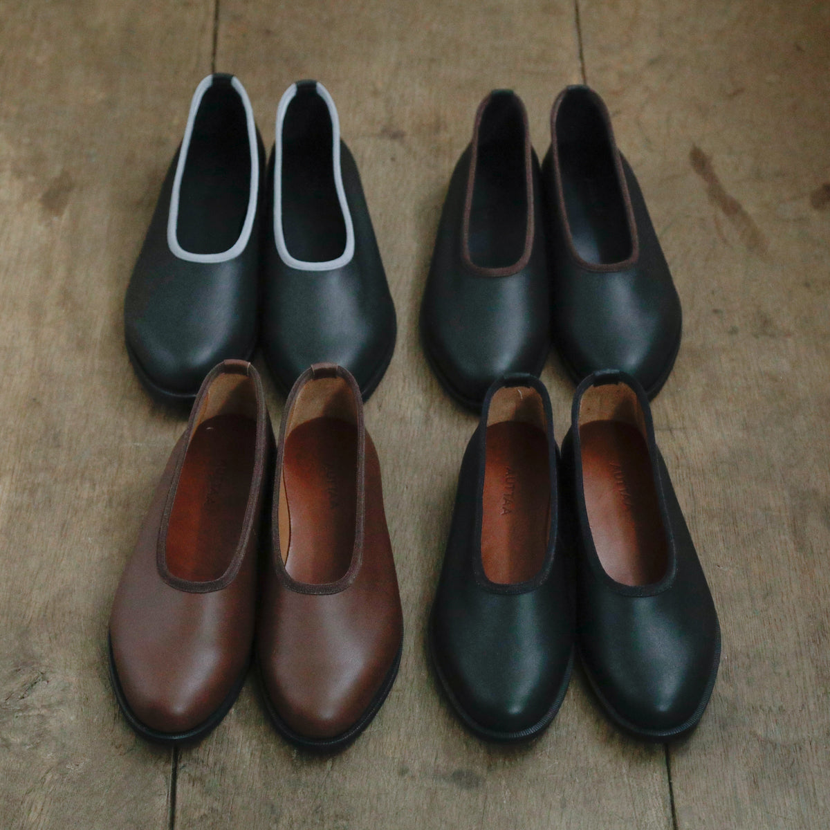 AUTTAA／【受注商品】 Plain pumps Ⅱ