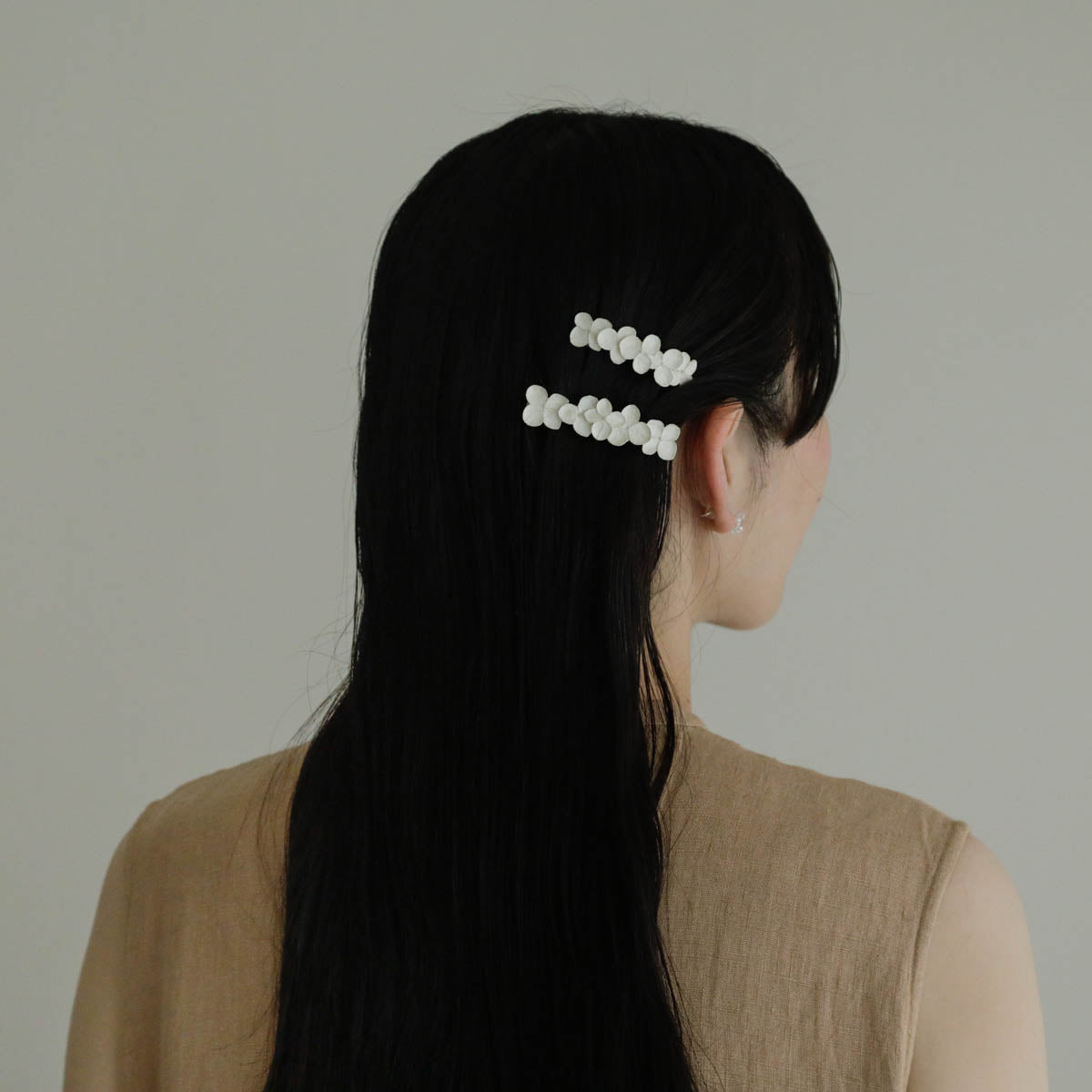 Furuhashi michiko／【受注商品】アナベルのバレッタ