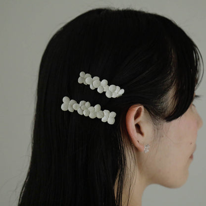 Furuhashi michiko／【受注商品】アナベルのバレッタ