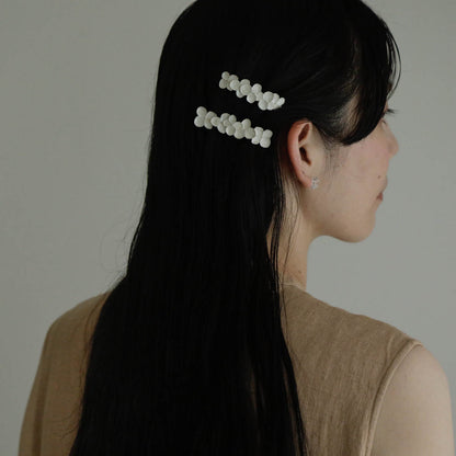 Furuhashi michiko／【受注商品】アナベルのバレッタ