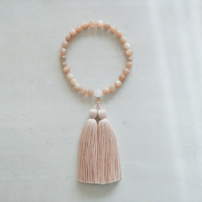 ［shuo'］Juzu（Orange Moonstone/Large）