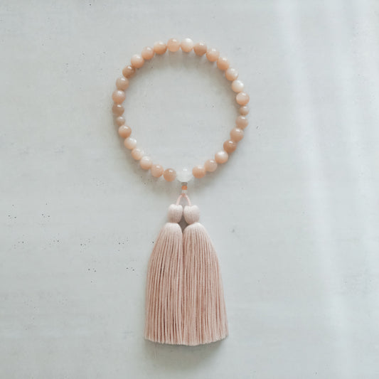［shuo'］Juzu（Orange Moonstone/Large）