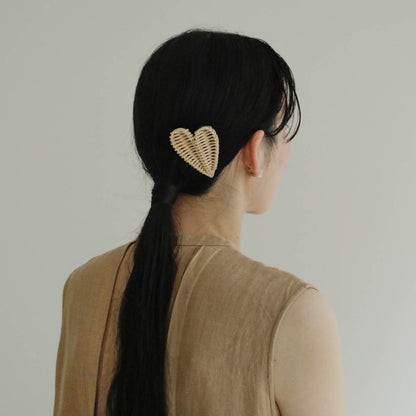 takayokatayama／heart barrette