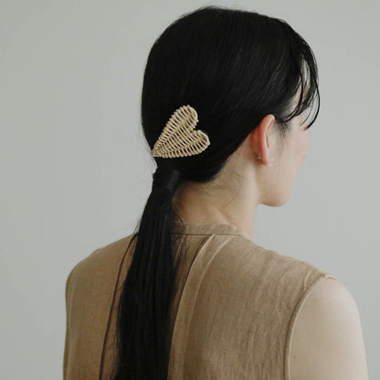 takayokatayama／heart barrette