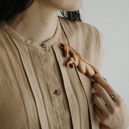 KÄSI／【受注商品】No.24 horse brooch / valletta