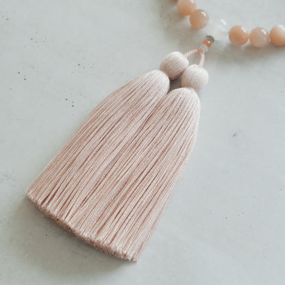 ［shuo'］Juzu（Orange Moonstone/Large）