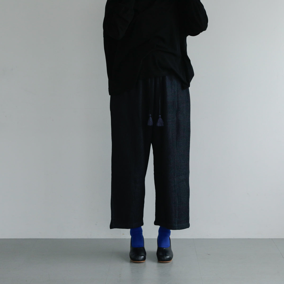 ▲足元をアクセントに