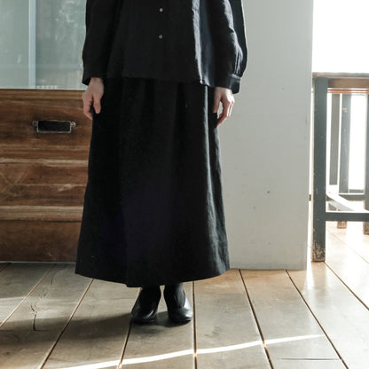 【受注商品】［AUTTAA］ Soft low cut pumps black