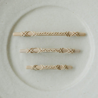 takayokatayama／woven barrette
