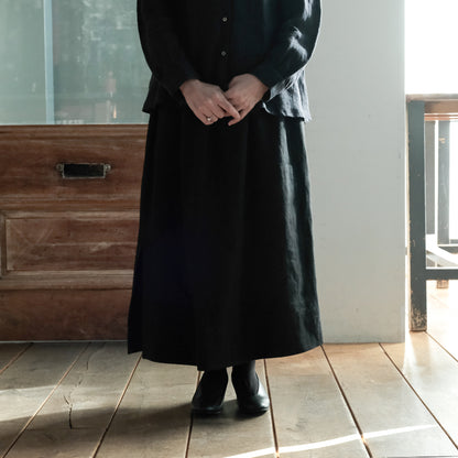 【受注商品】［AUTTAA］ Soft low cut pumps black