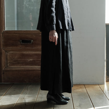 【受注商品】［AUTTAA］ Soft low cut pumps black