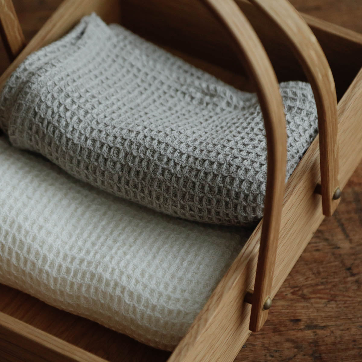 Shigaasa／ワッフルフェイスタオル