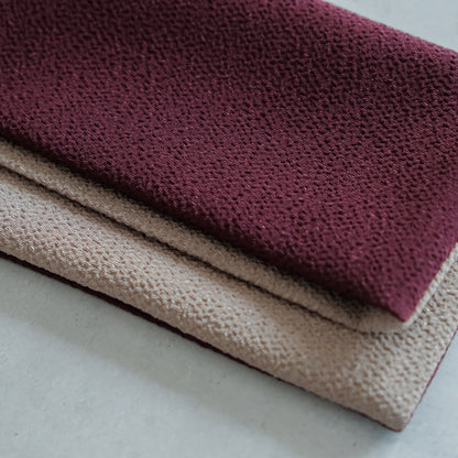 ［shuo'］Juzu Bukuro
( Red Purple × Beige )