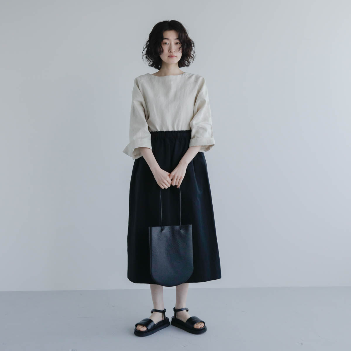 _Fot／half circle tote（1303b）