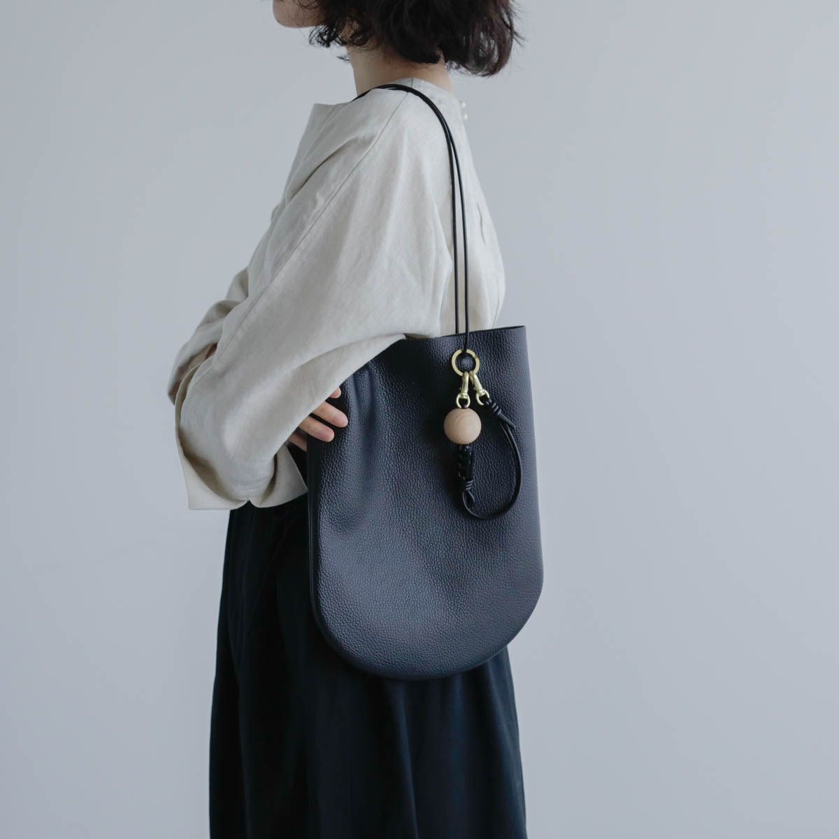 _Fot／half circle tote（1303b）