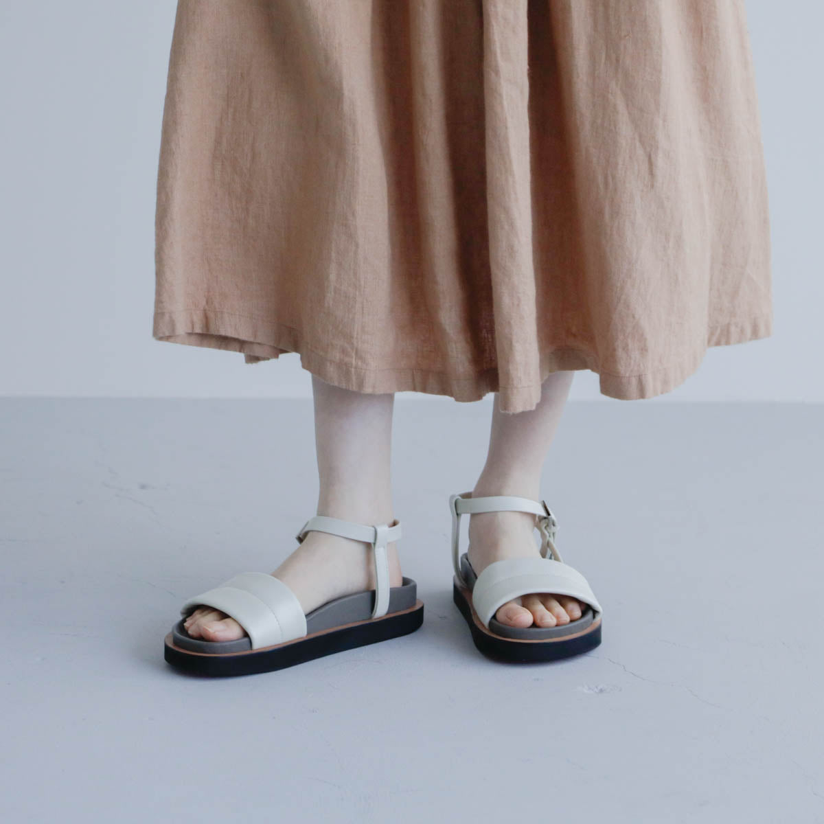 _Fot／volume sandals（1004s）