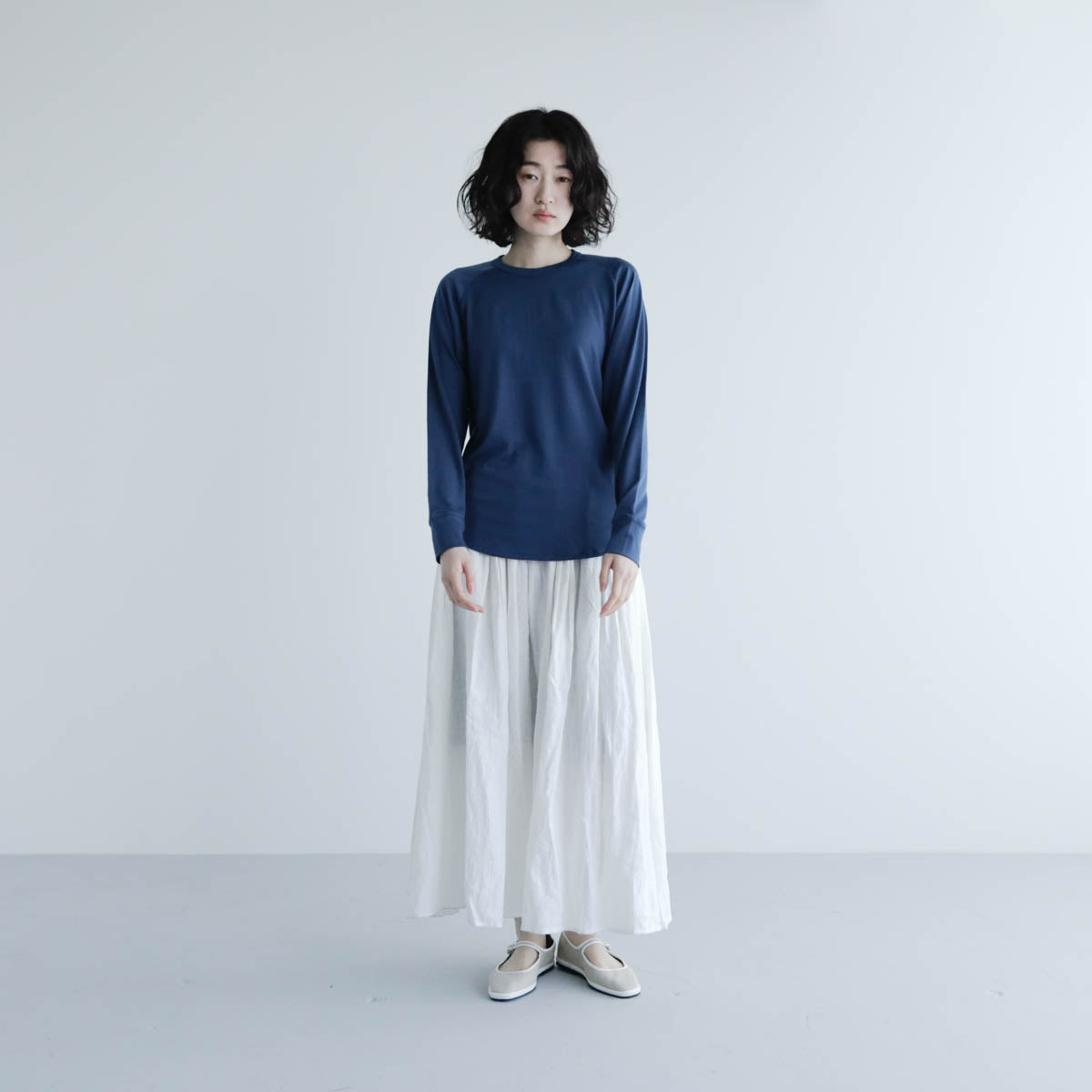 YARN／ファンテイル・ラグランロングスリーブ