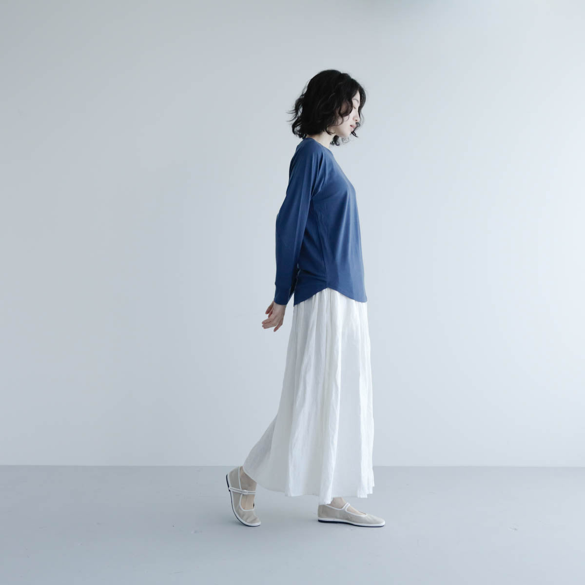 YARN／ファンテイル・ラグランロングスリーブ