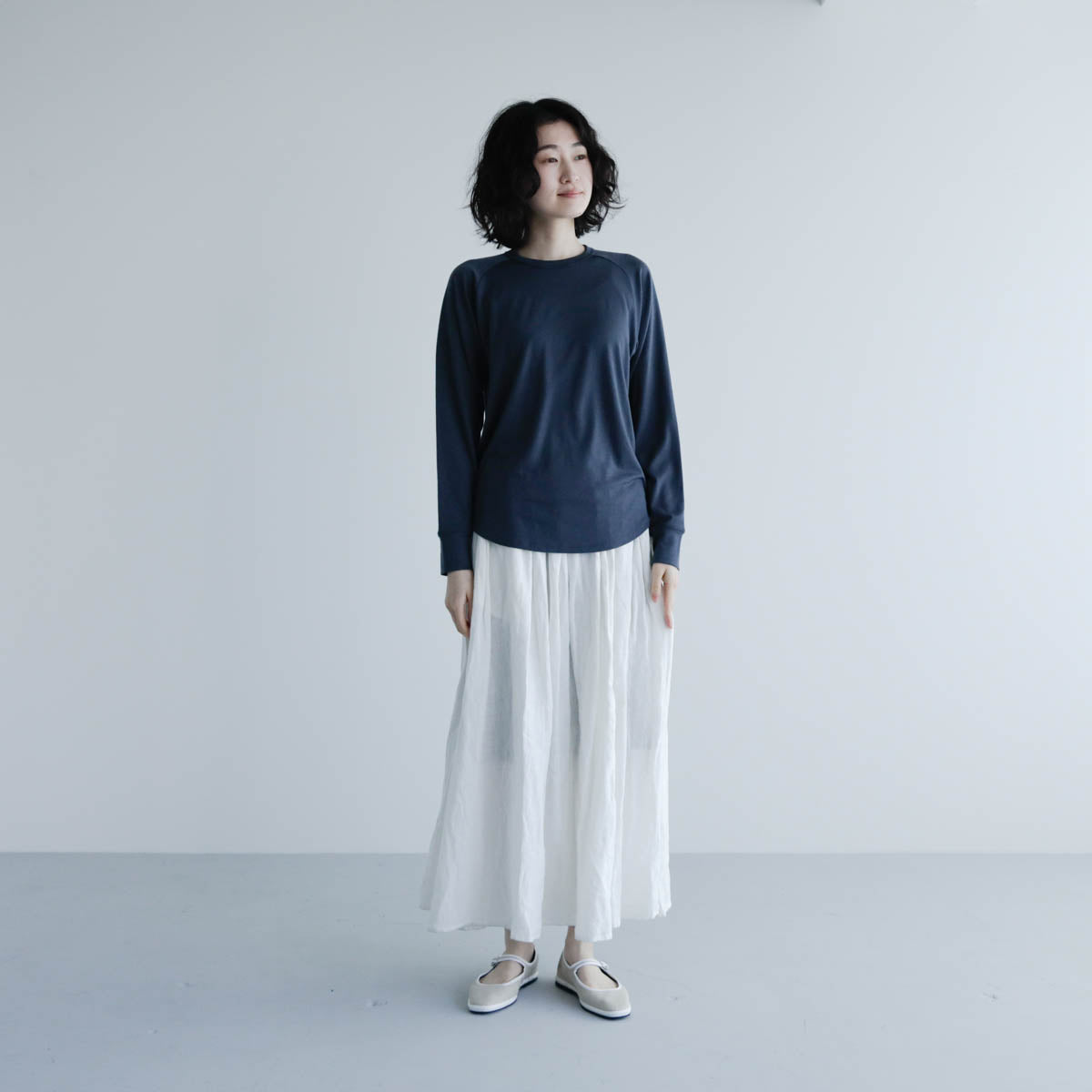 YARN／ファンテイル・ラグランロングスリーブ