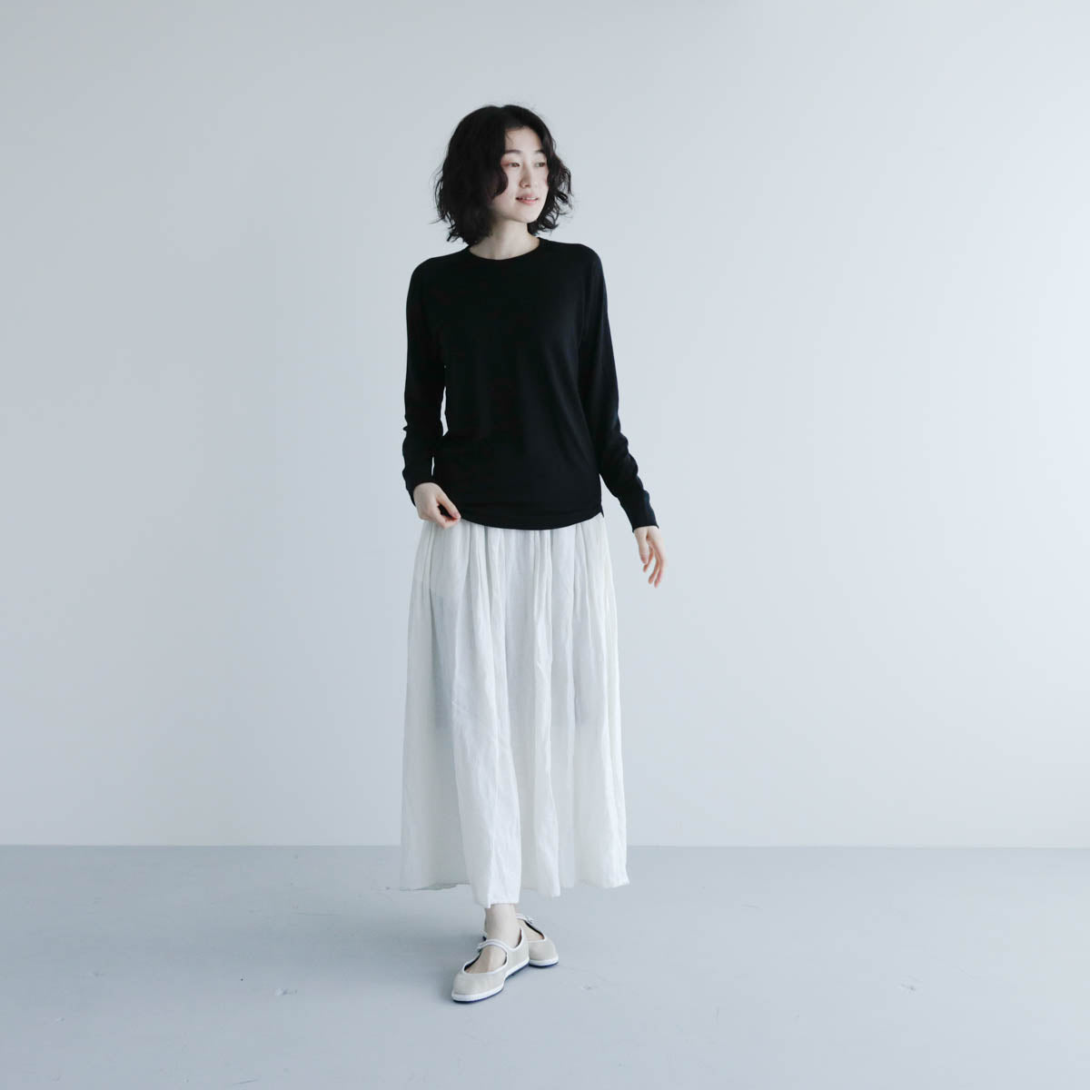 YARN／ファンテイル・ラグランロングスリーブ