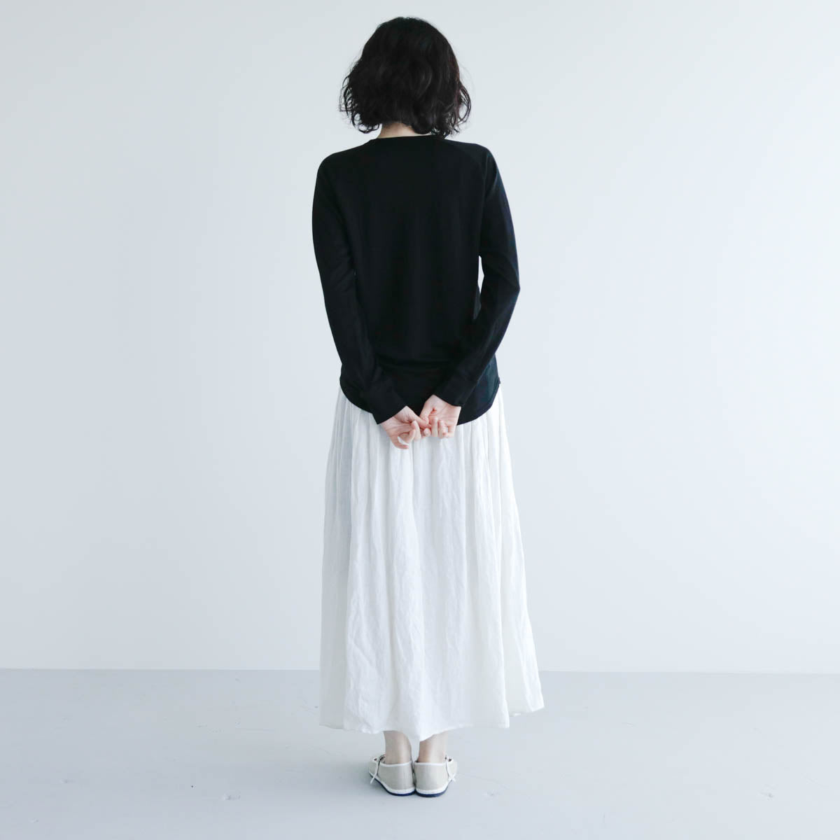 YARN／ファンテイル・ラグランロングスリーブ