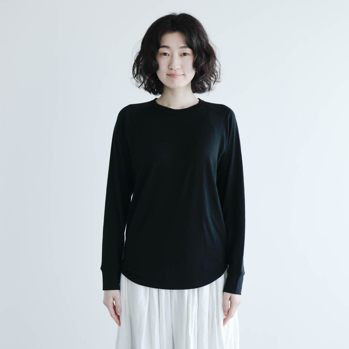 YARN／ファンテイル・ラグランロングスリーブ