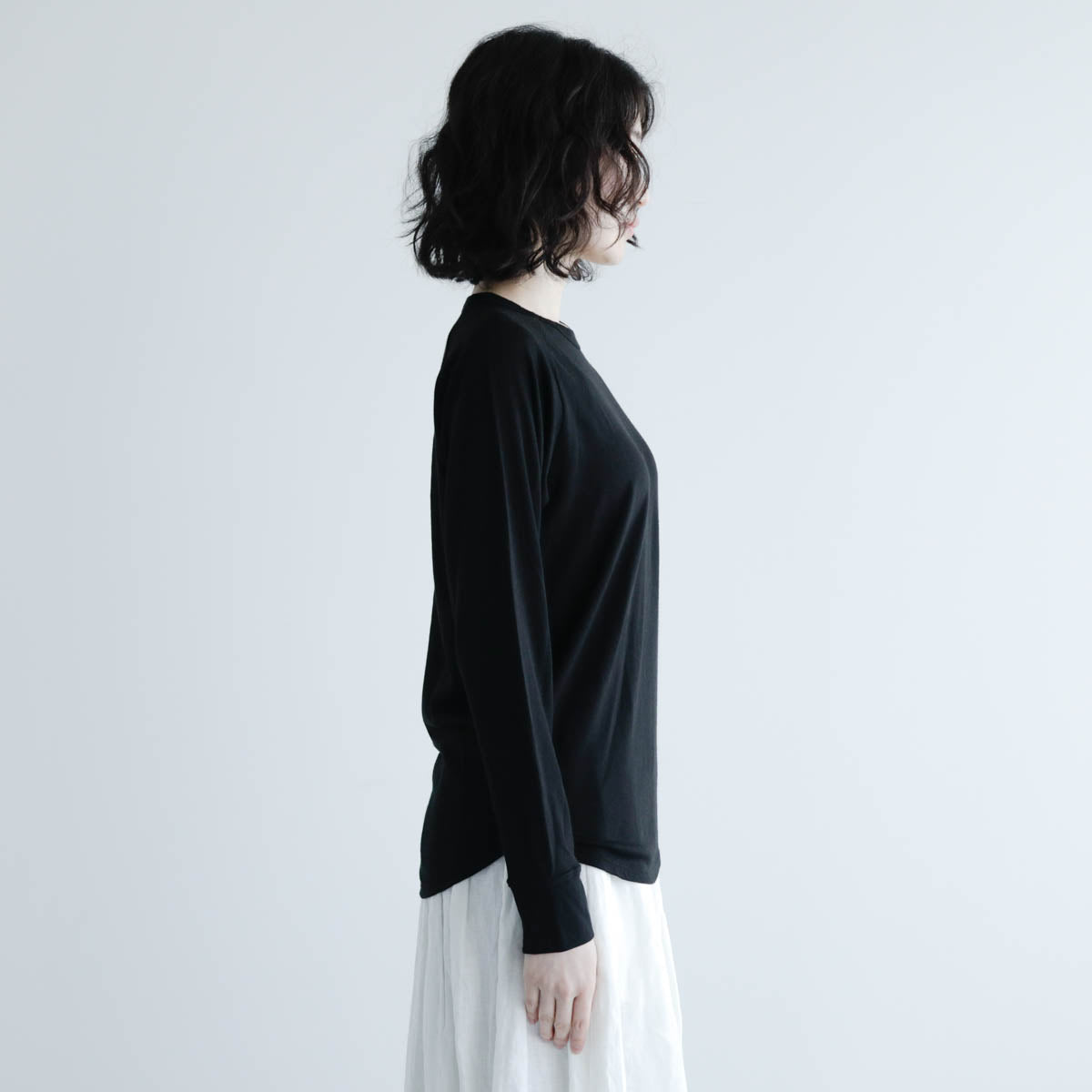 YARN／ファンテイル・ラグランロングスリーブ