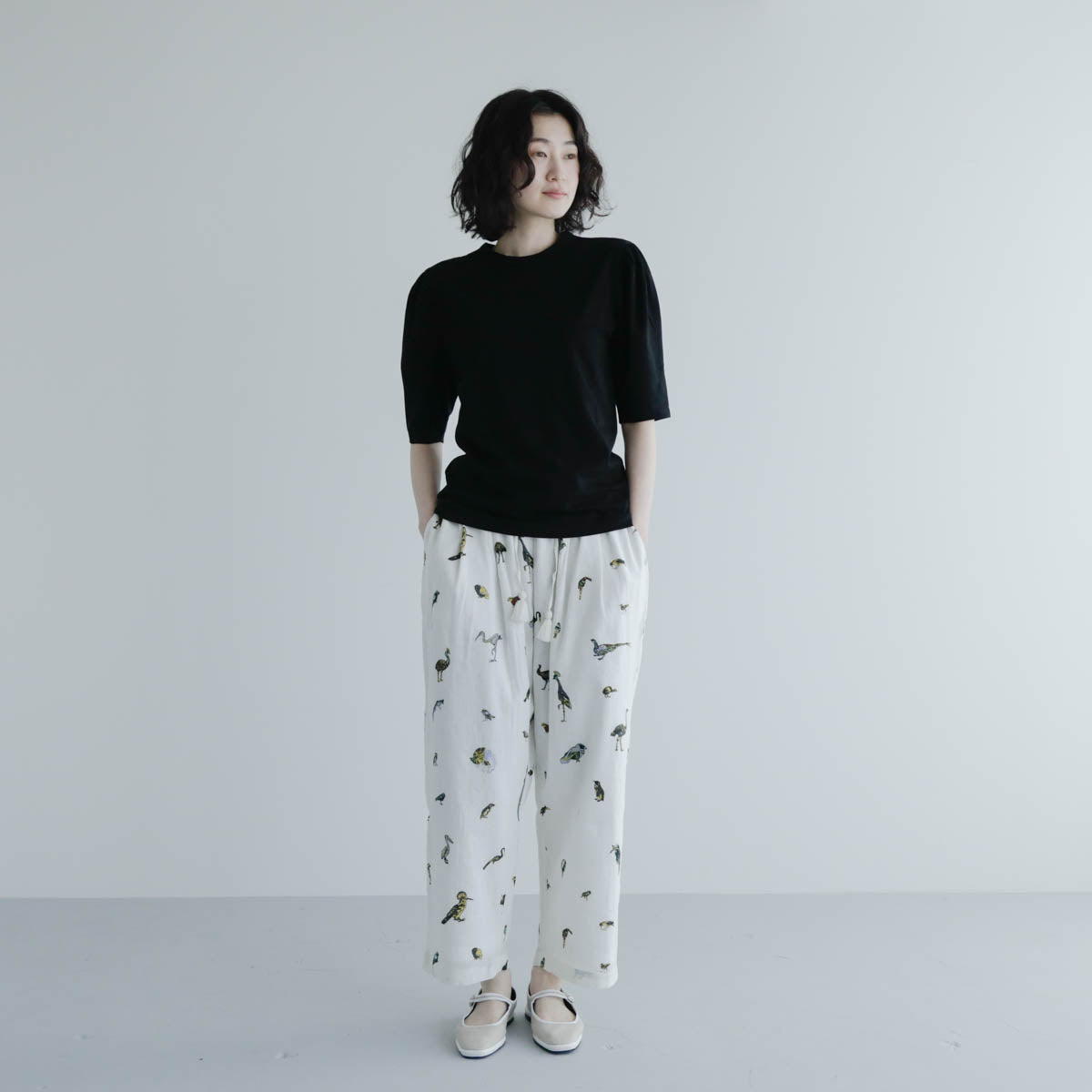 Shida／Puff sleeve t-shirt（BUNON）