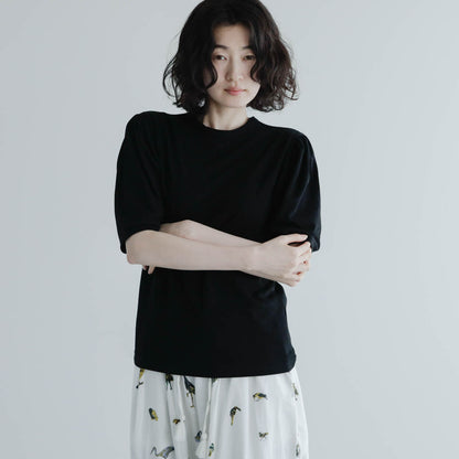 Shida／Puff sleeve t-shirt（BUNON）