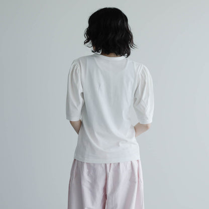Shida／Puff sleeve t-shirt（BUNON）