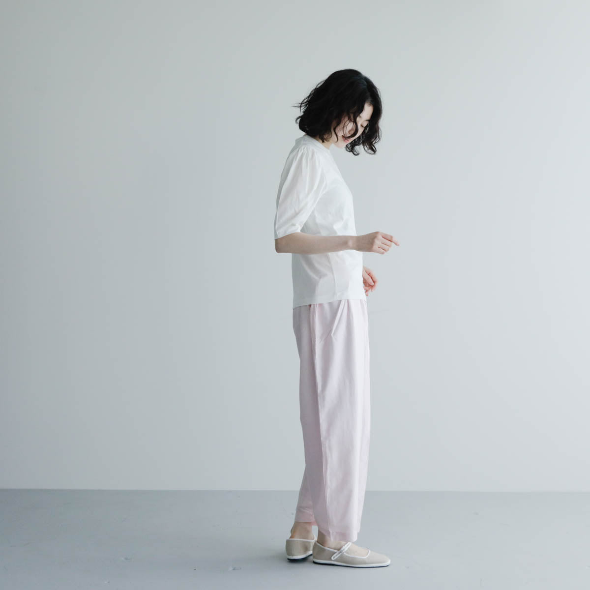 Shida／Puff sleeve t-shirt（BUNON）